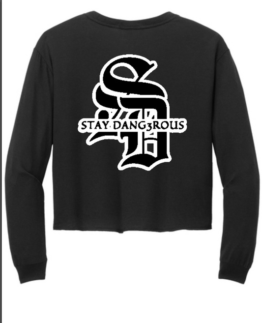 Stay Dang3rous Logo Women's Long Sleeve