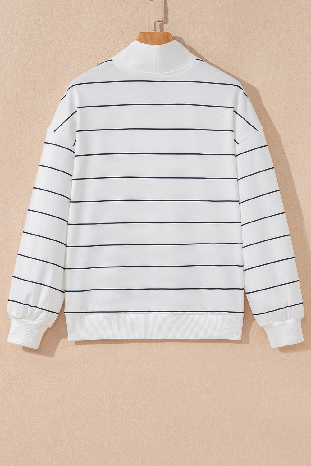 Striped Zip Up Top *TWO COLORS* October.