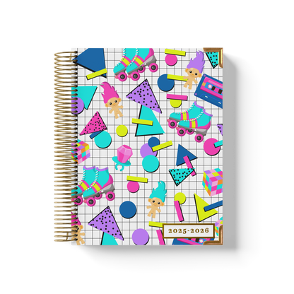 Throwback Retro Rewind - Teacher Planner by BERTEAU & Co.