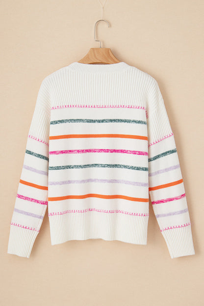 Colorful Stripe Sweater
