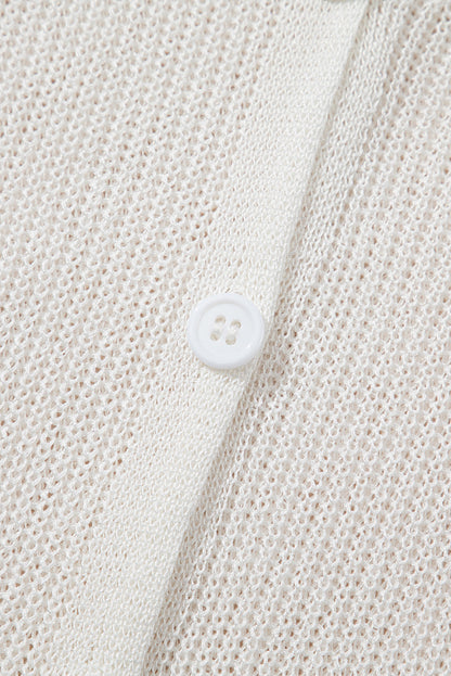 White Light Weight Cardigan LT