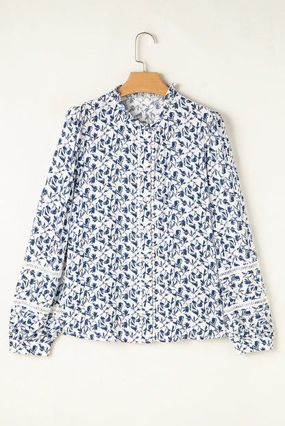 Floral Lace Fall Top RTS