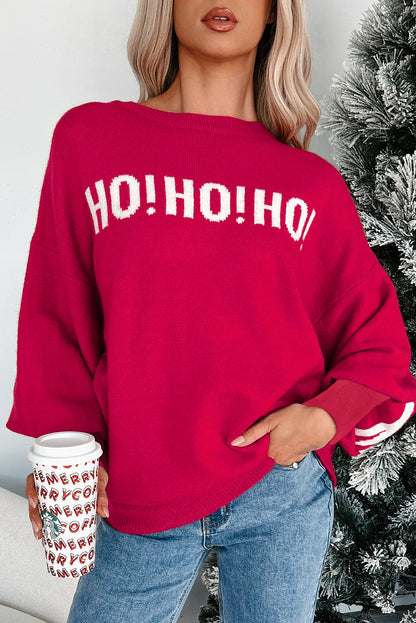 Ho Ho Ho Merry Loose Sweater RTS