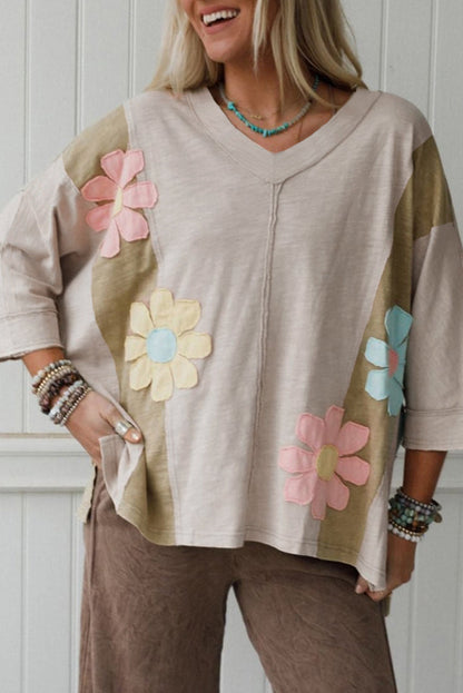 Flower Patch Oversized Top LT