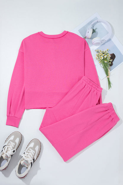 Pink Jogger Pants Set LT