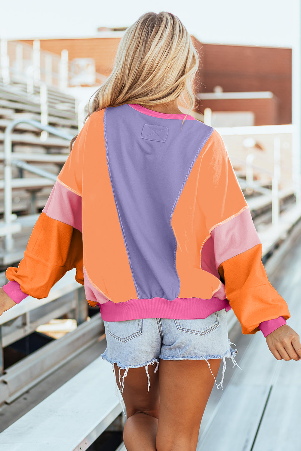 Orchid Color Block Top RTS