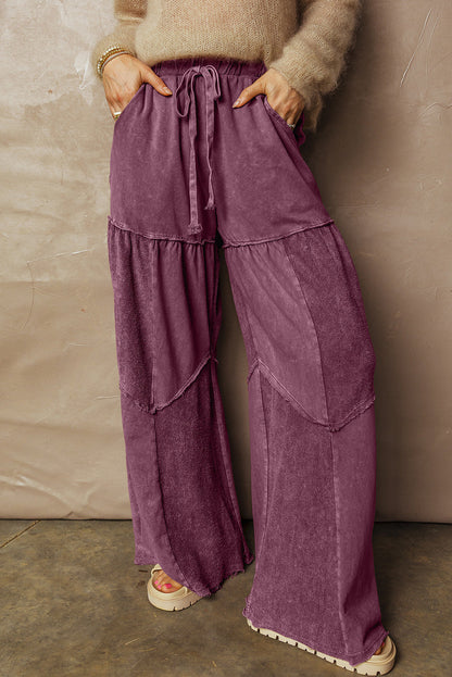 Mineral Wash Drawstring Pants RTS