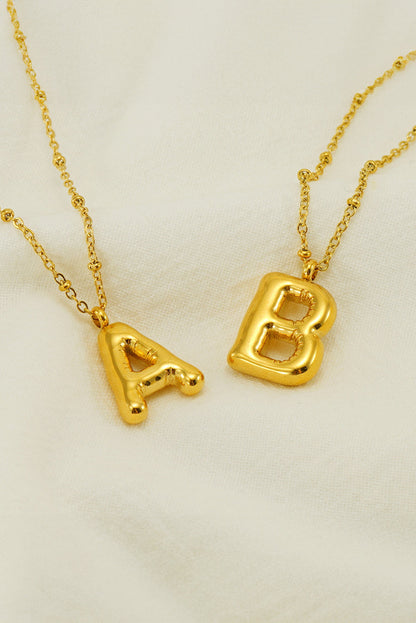 Letter Balloon Necklace RTS