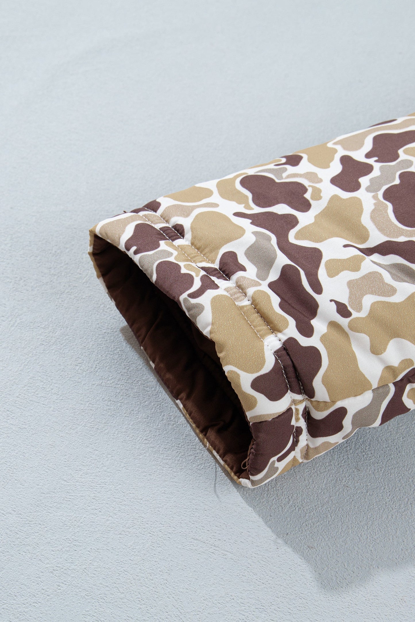 Camo Puffer Coat