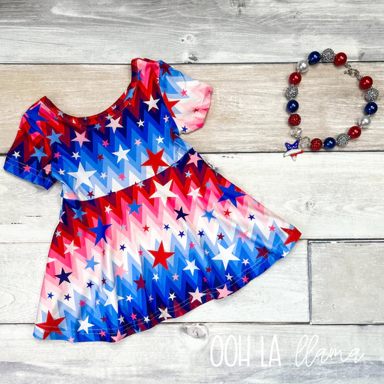 4th of July: Star Sparkle Dress