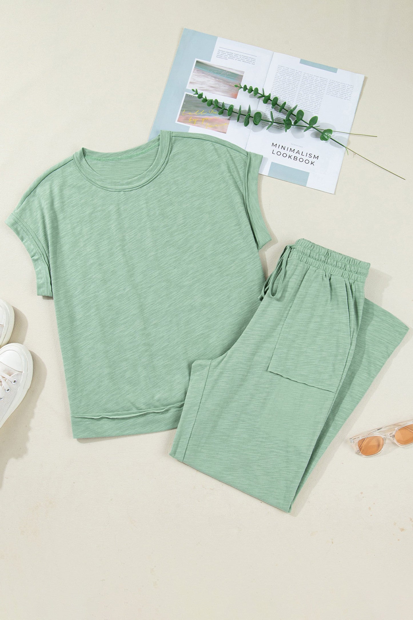 Raw Seam Cuffed Set LT