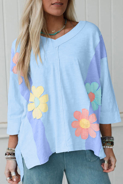 Flower Patch Oversized Top LT