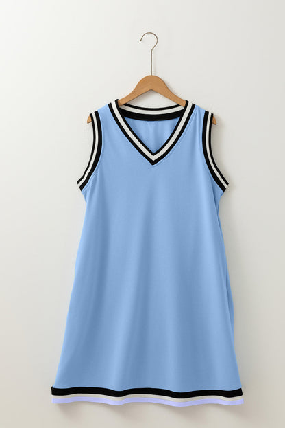Light Blue Shift Dress LT