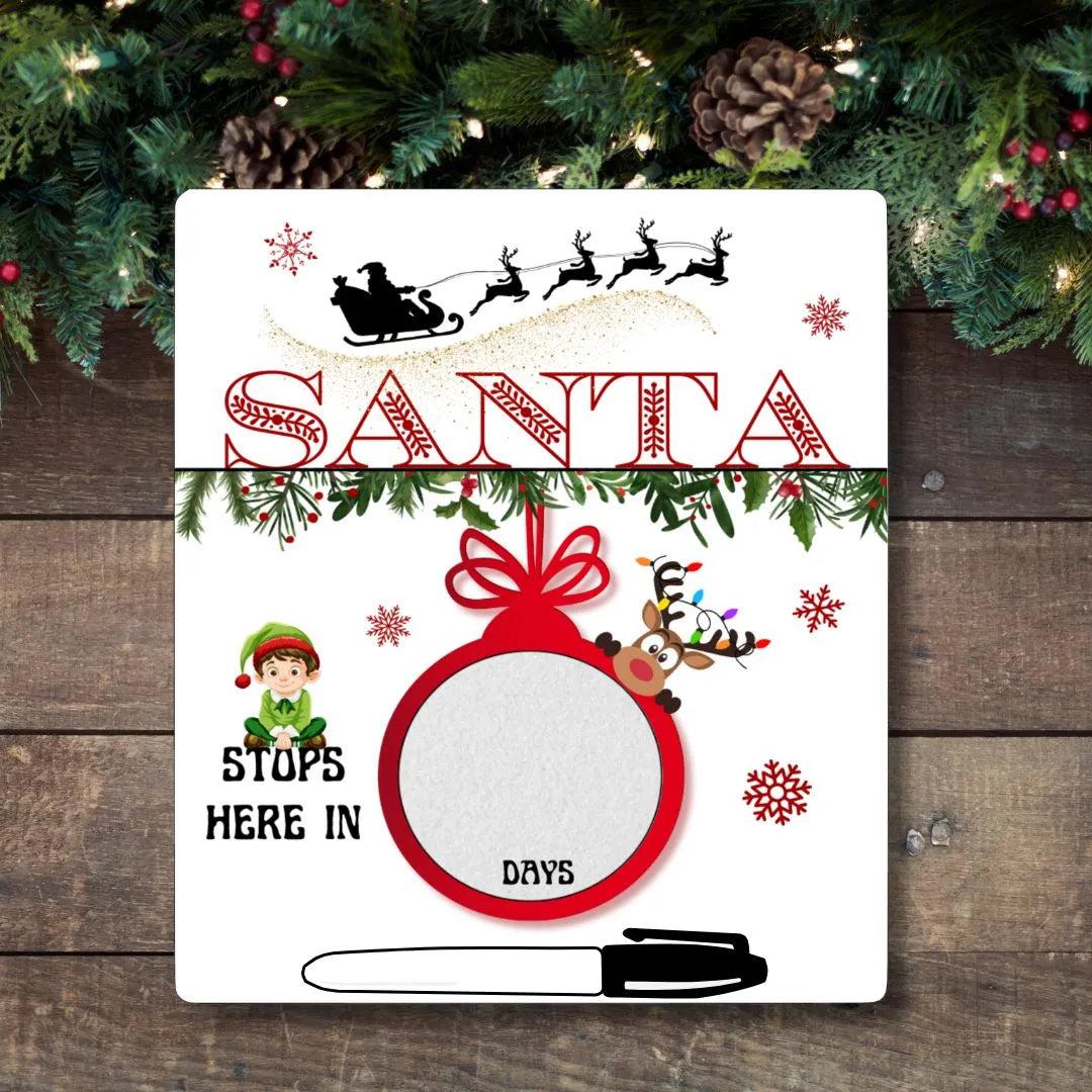 Christmas Countdown Magnets