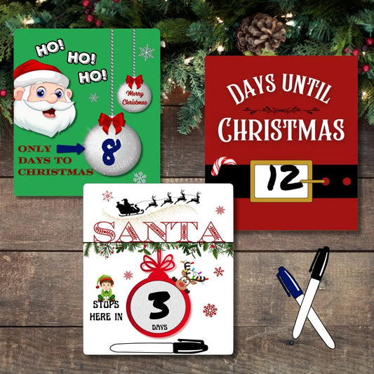 Christmas Countdown Magnets