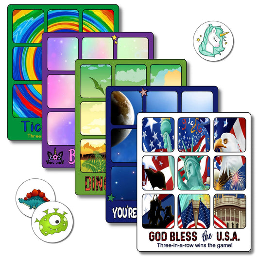 Acrylic Tic Tac Toe & Hangman Board Game - Double-sided