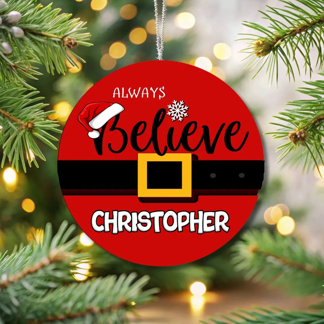 Personalized Christmas Ornament