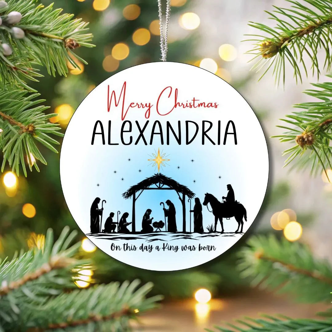 Personalized Christmas Ornament