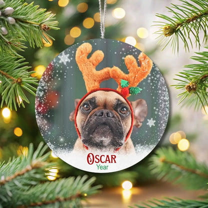 Personalized Merry Christmas Ornament