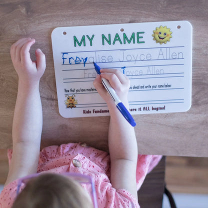 Personalized Name Tracing Practice Board