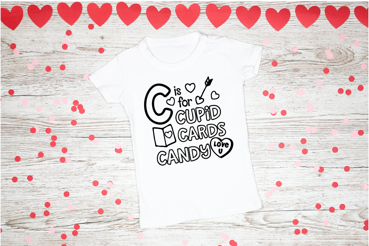 Valentine Coloring T-Shirt