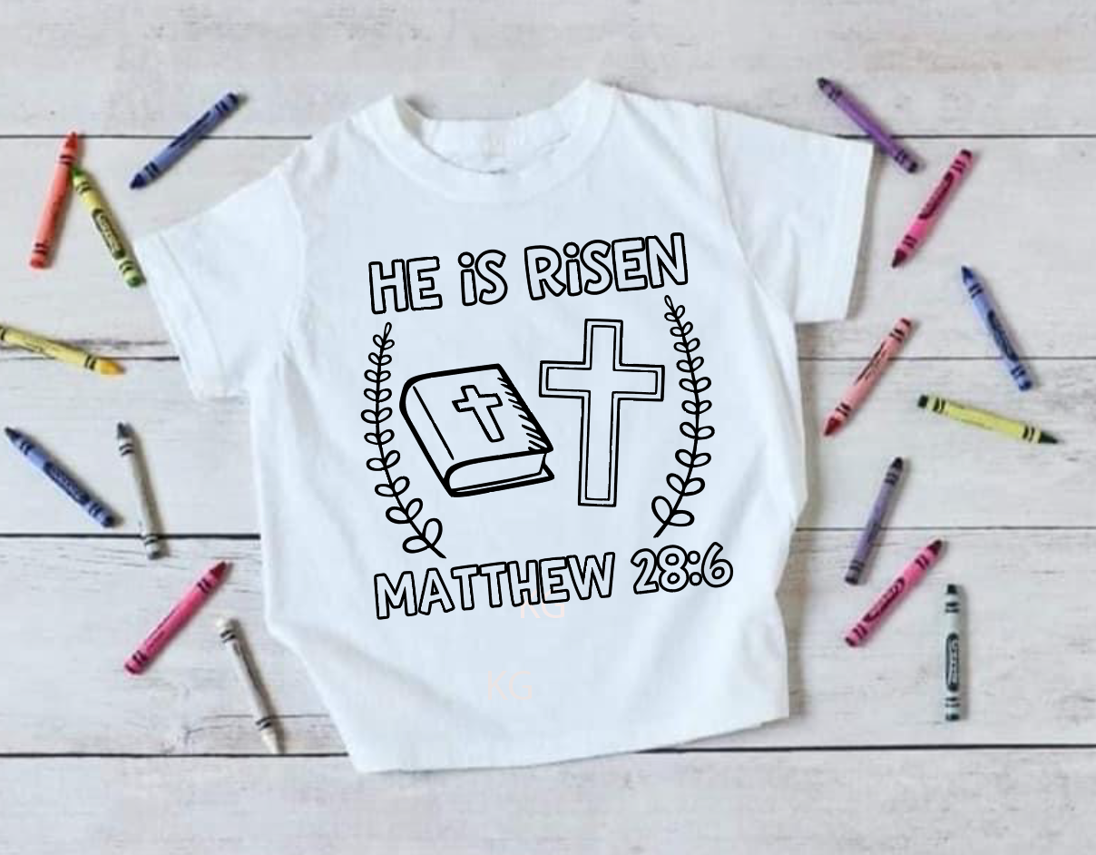 Easter Coloring Shirts