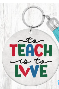 Teacher keychains