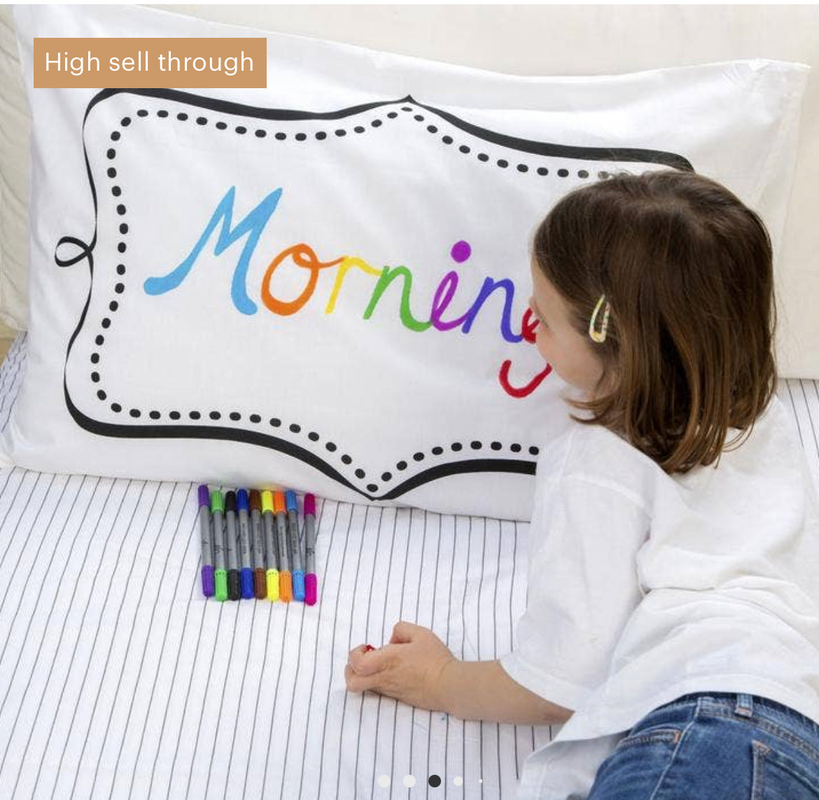 Doodle Notebook Pillowcase